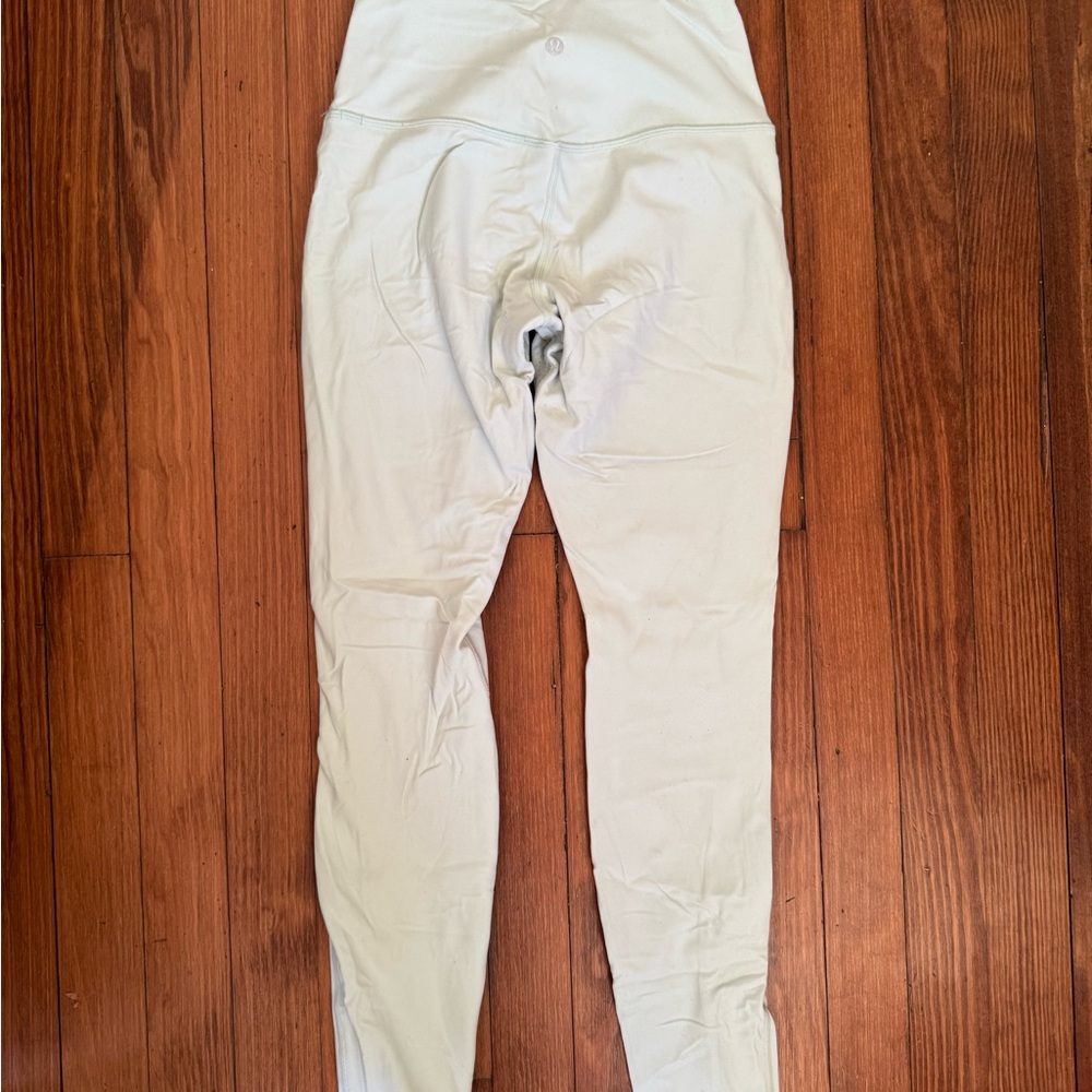 lululemon athletica Light Green High-Rise Leggings